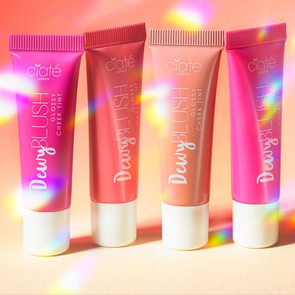 ☆Ciate' London Dewey Blush Lip Tint "Papaya" - Picture 4 of 6